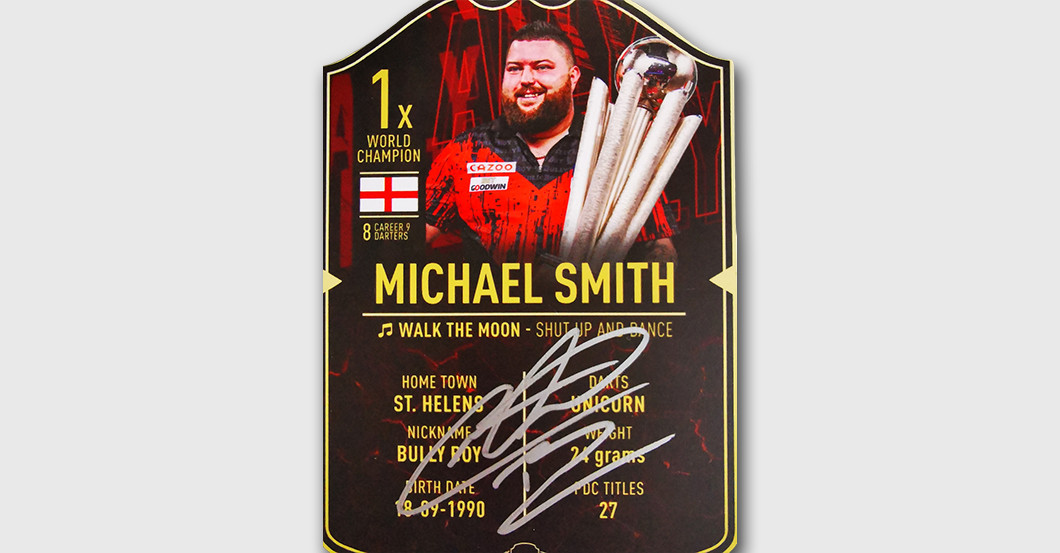WH Smith Darts-Card   WH Smith Darts-Card