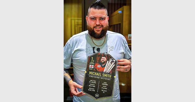 WH Smith Darts-Card   WH Smith Darts-Card