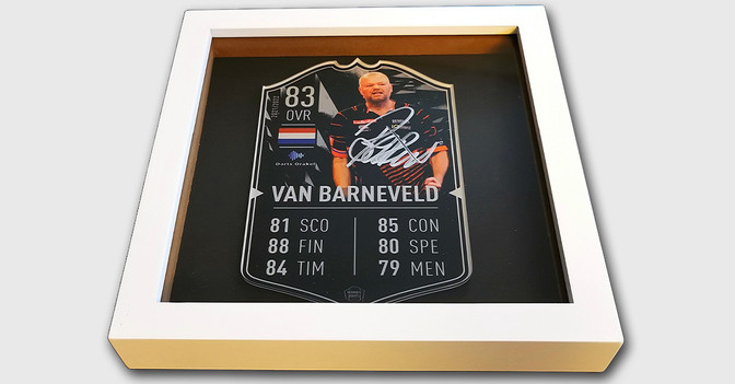  WH van Barneveld Card 