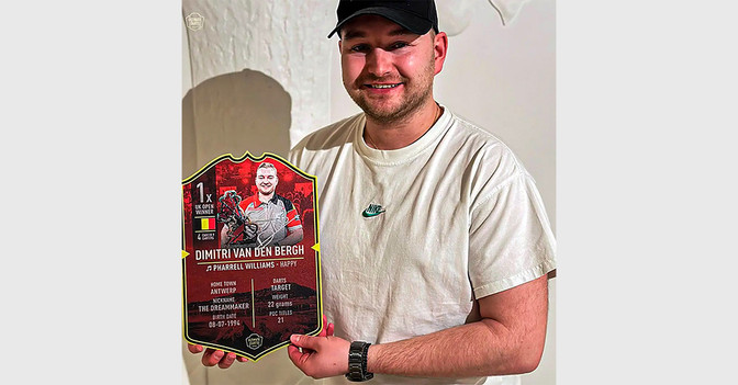 WH Van den Bergh Card   WH Van den Bergh Card