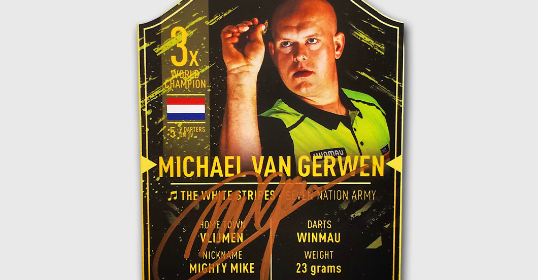 WH van Gerwen PlayerCard   WH van Gerwen PlayerCard