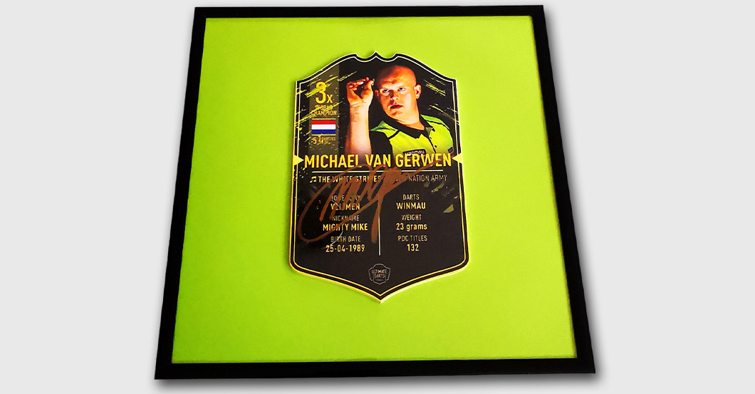 WH van Gerwen PlayerCard   WH van Gerwen PlayerCard