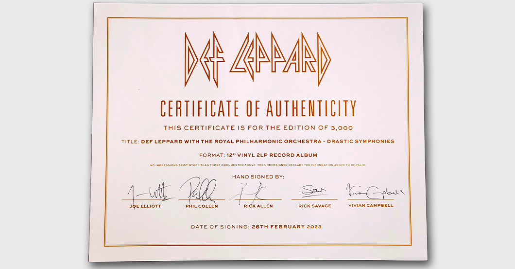 WH Vinyl Def Leppard   WH Vinyl Def Leppard