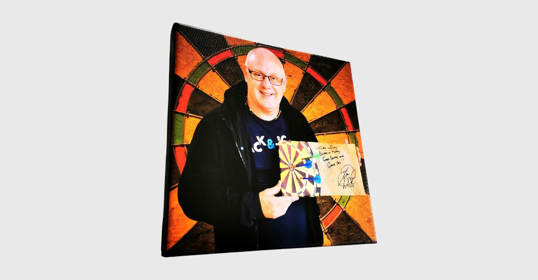  WH White Leinwanddruck 