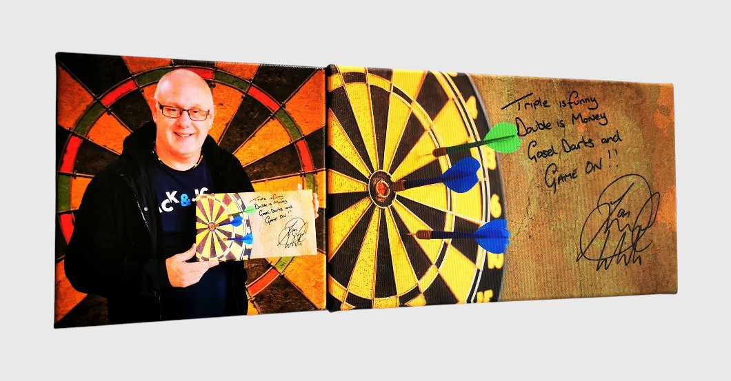  WH White Leinwanddruck 