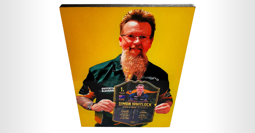 WH Whitlock Darts-Card    WH Whitlock Darts-Card