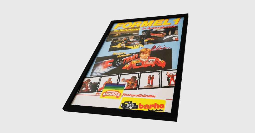 WH Winkelhock Poster   WH Winkelhock Poster