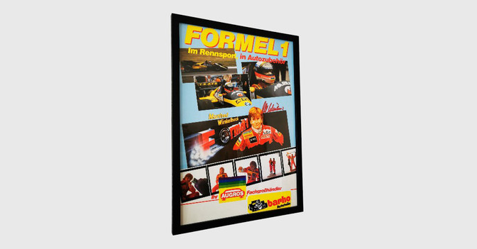 WH Winkelhock Poster   WH Winkelhock Poster