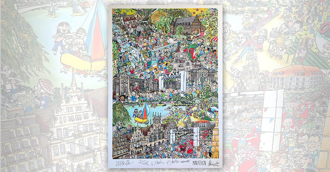 Wimmelbild Marathon   Wimmelbild Marathon