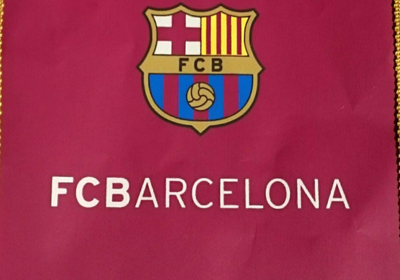  Wimpel des FC Barcelona 