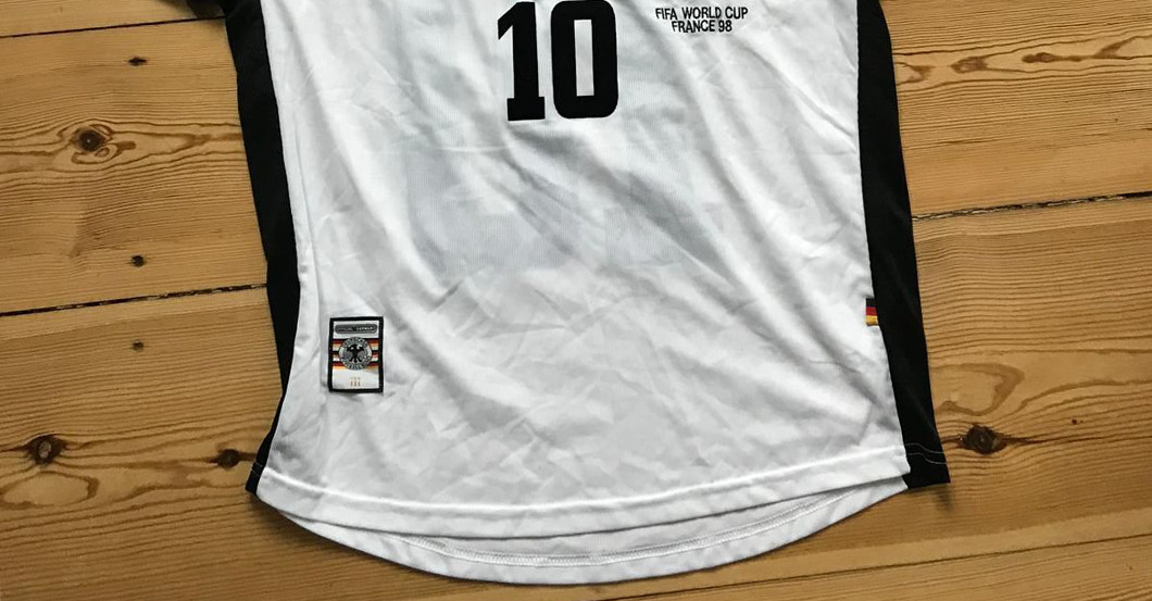 WM Trikot 1998 Häßler   WM Trikot 1998 Häßler