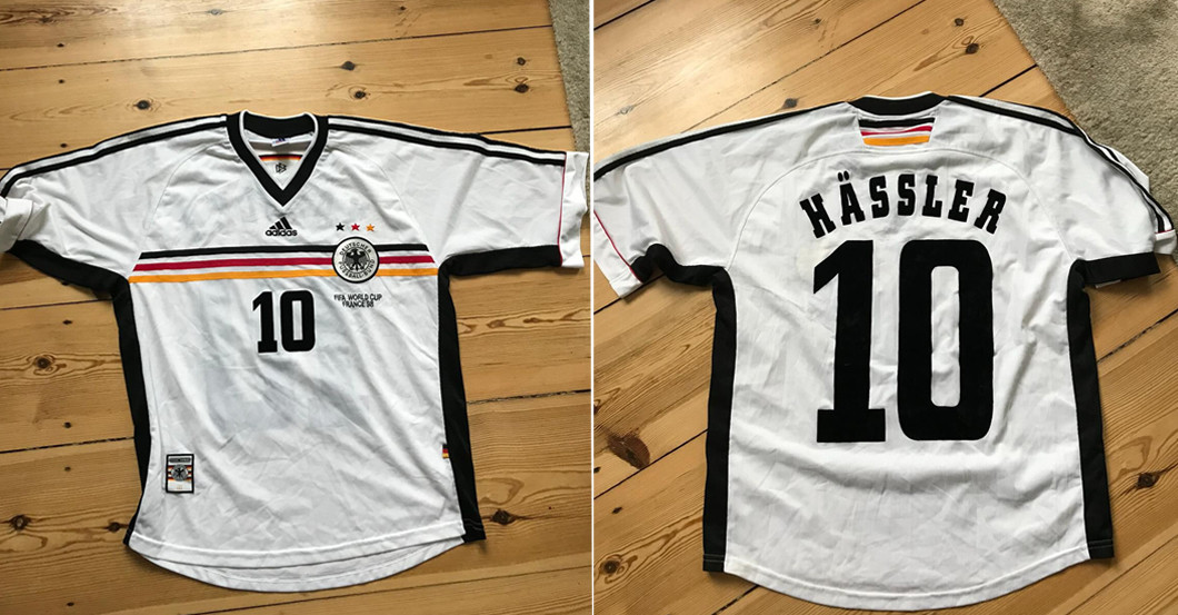 WM Trikot 1998 Häßler   WM Trikot 1998 Häßler