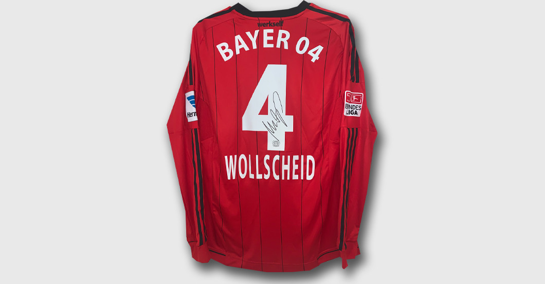 Wollscheid Bayer Trikot   Wollscheid Bayer Trikot
