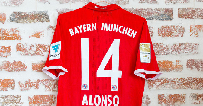 Xabi Alonso FCB Trikot   Xabi Alonso FCB Trikot