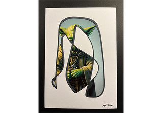  Yoda AKIRA Kunstwerk  