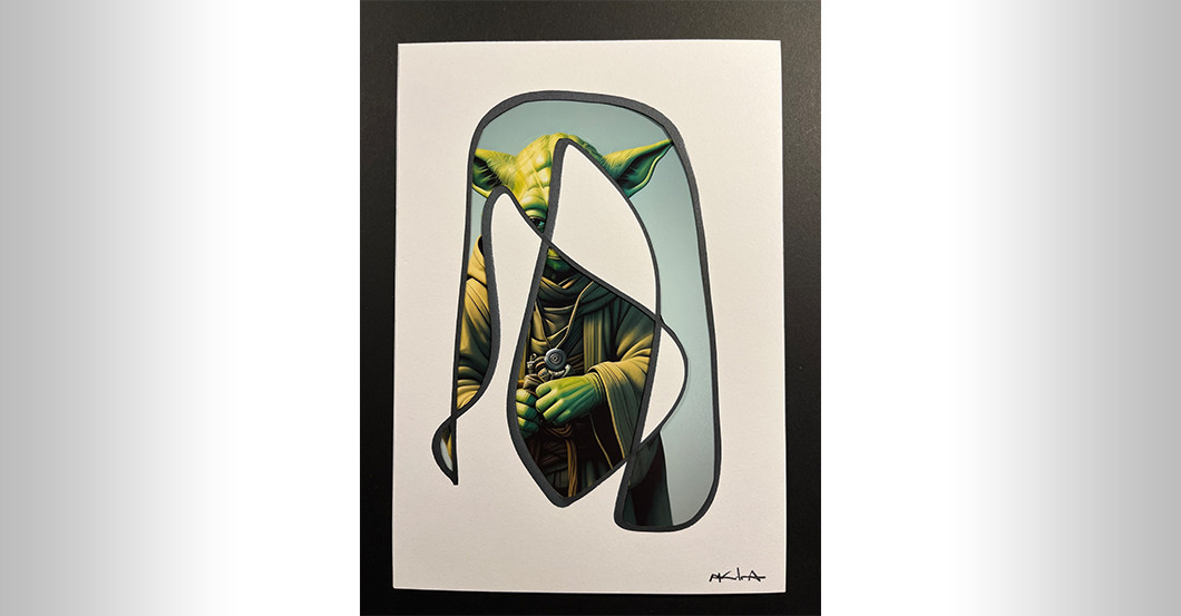 Yoda AKIRA Kunstwerk    Yoda AKIRA Kunstwerk