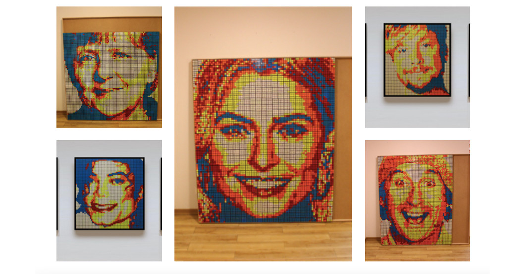 Zauberwürfel Bild   Zauberwürfel Bild