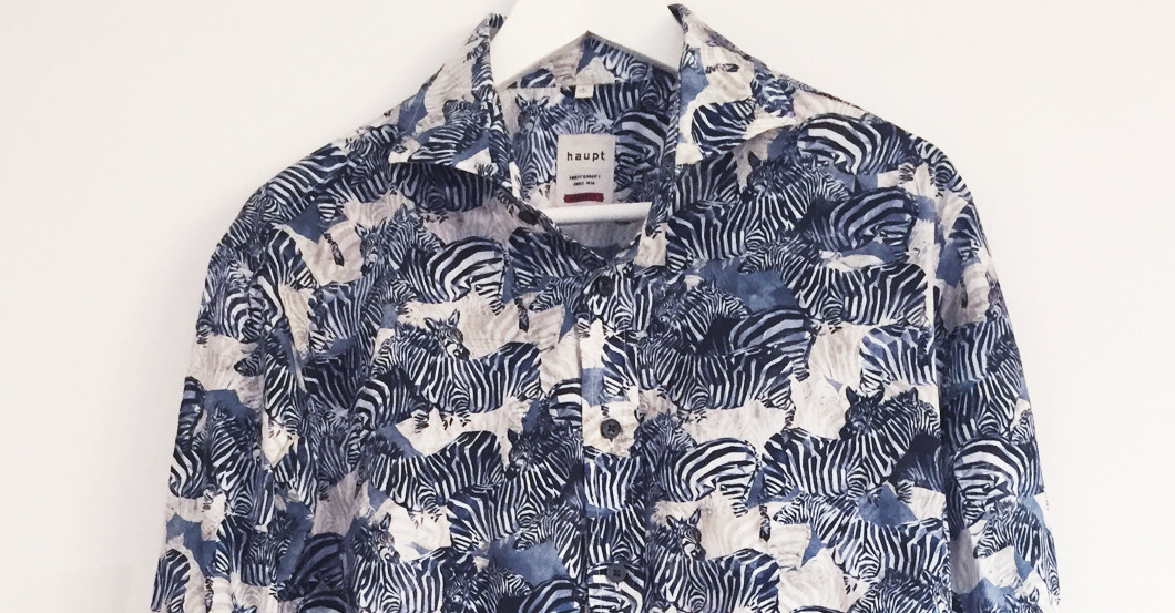 Zebra Print Hemd Hartwich   Zebra Print Hemd Hartwich