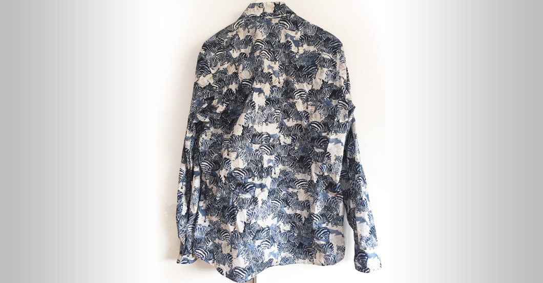 Zebra Print Hemd Hartwich   Zebra Print Hemd Hartwich