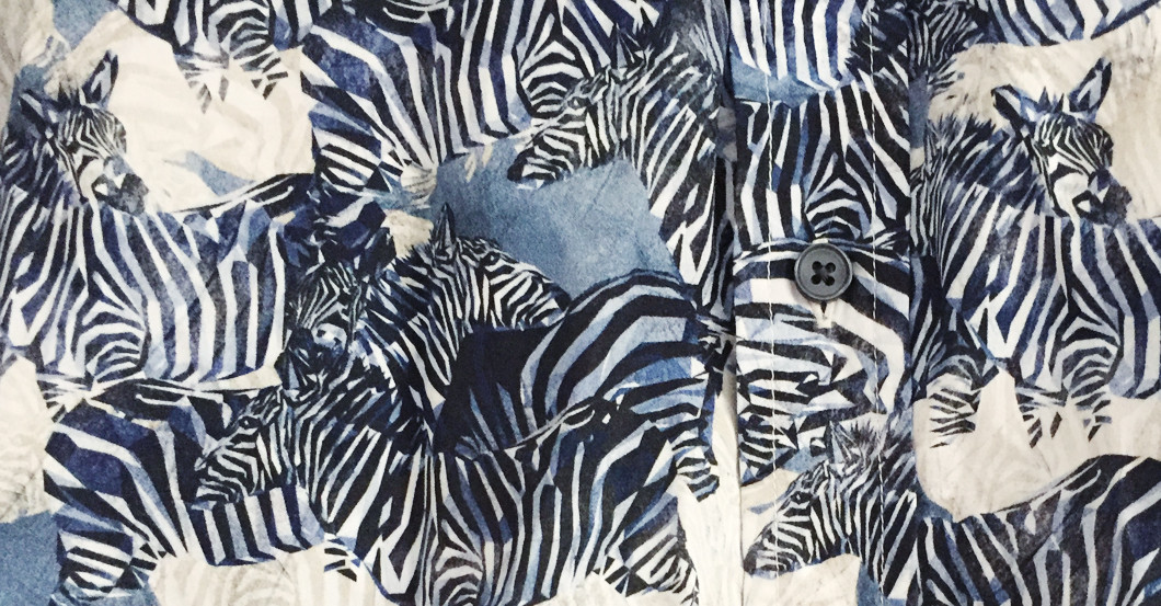 Zebra Print Hemd Hartwich   Zebra Print Hemd Hartwich