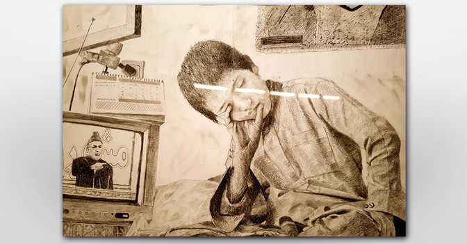 Zeichnung Kasra Nikbin   Zeichnung Kasra Nikbin