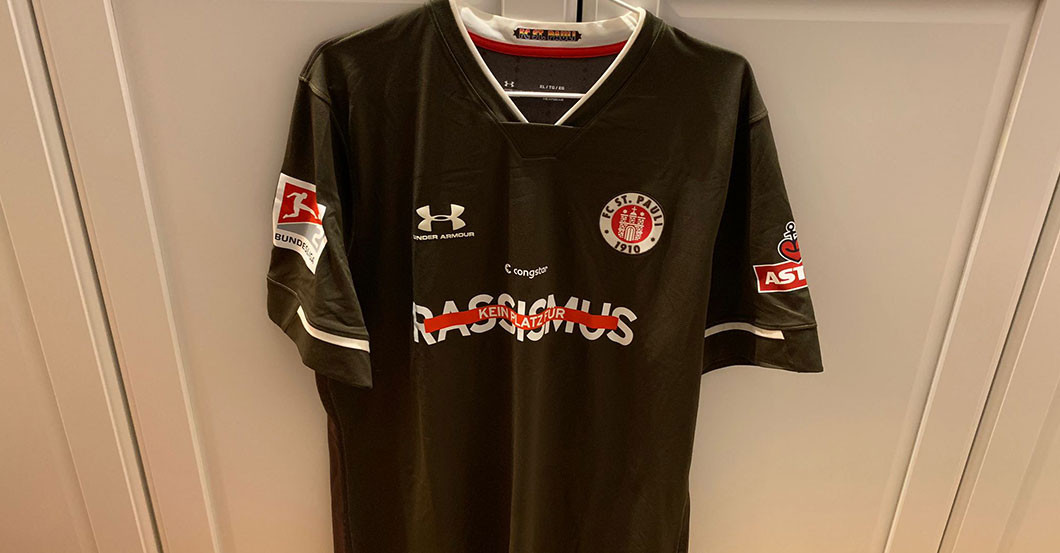  Ziereis St Pauli Trikot  