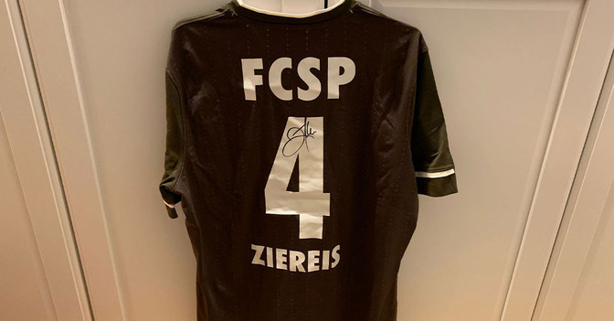  Ziereis St Pauli Trikot  