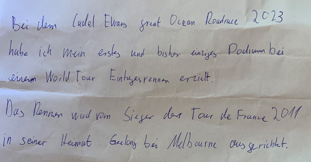 Zimmermann Trikot Podium   Zimmermann Trikot Podium