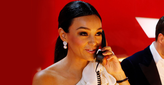  Zur Gala mit Verona Pooth 