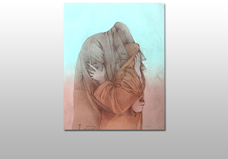 Zwei Lithografien Bruni   Zwei Lithografien Bruni