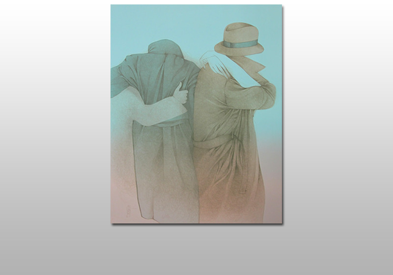 Zwei Lithografien Bruni   Zwei Lithografien Bruni