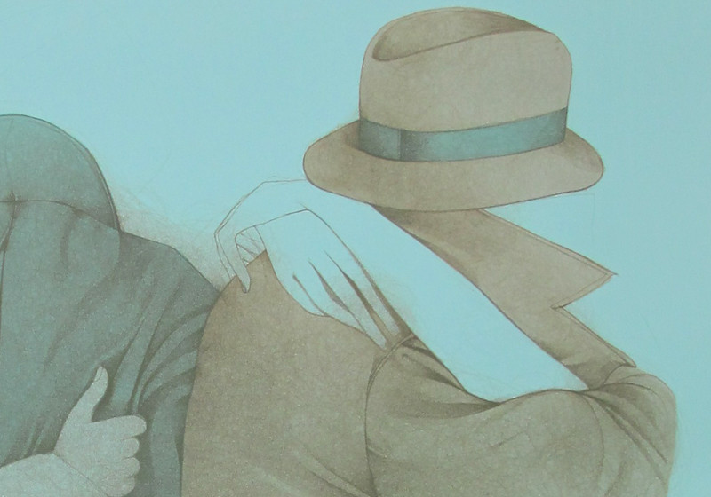 Zwei Lithografien Bruni   Zwei Lithografien Bruni