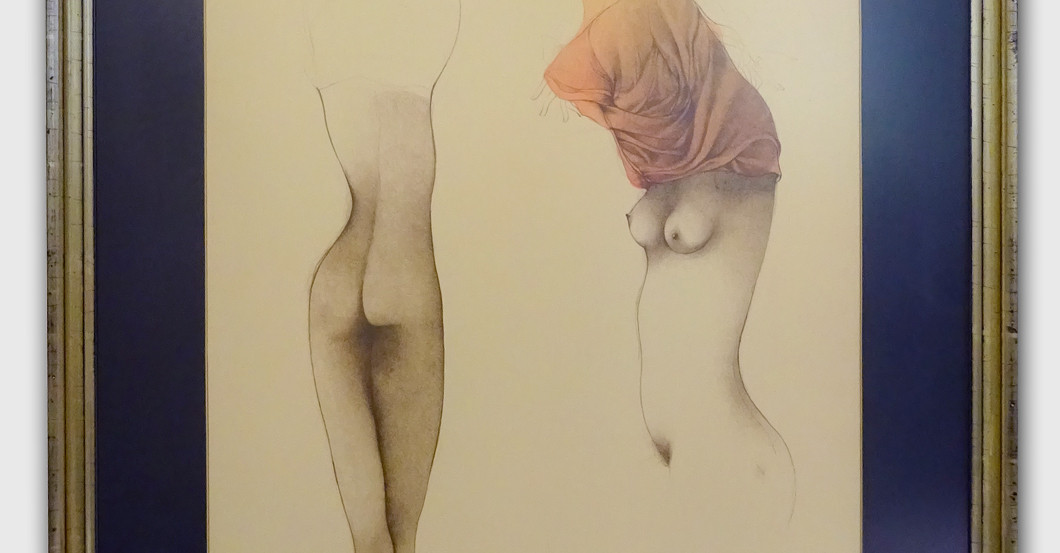 Zwei sich entkleidende   Zwei sich entkleidende