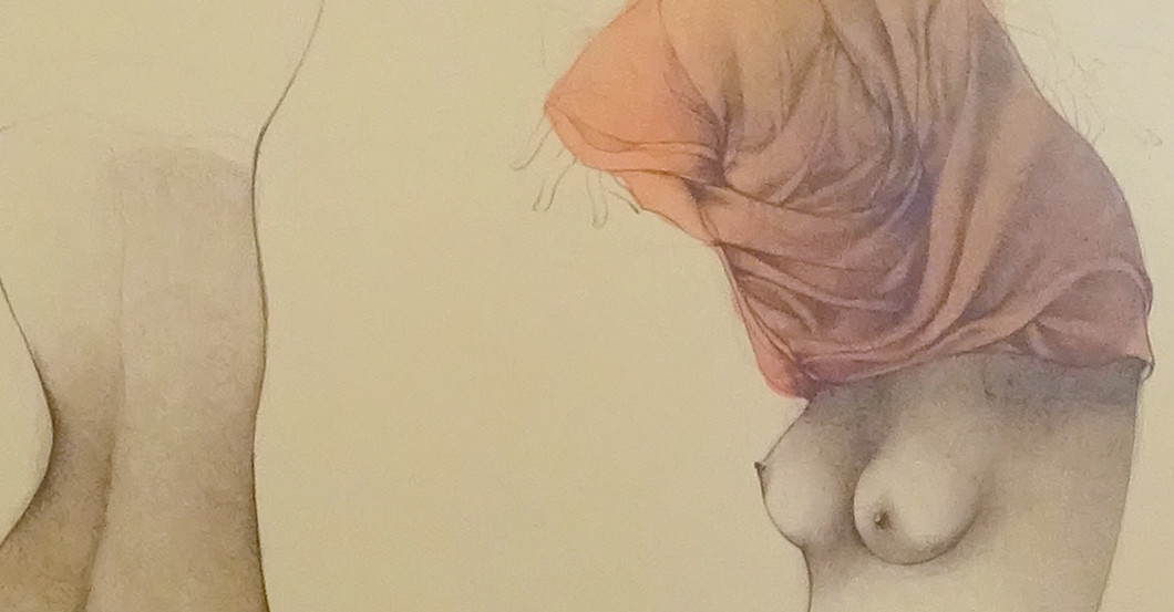 Zwei sich entkleidende   Zwei sich entkleidende