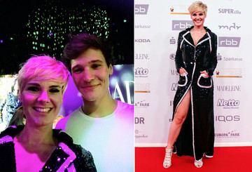 Als VIP bei der Verleihung der Goldenen Henne 2019 Als VIP bei der Verleihung der Goldenen Henne 2019