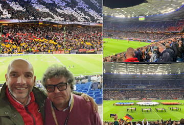 Als VIP beim Länderspiel gegen die Niederlande Als VIP beim Länderspiel gegen die Niederlande