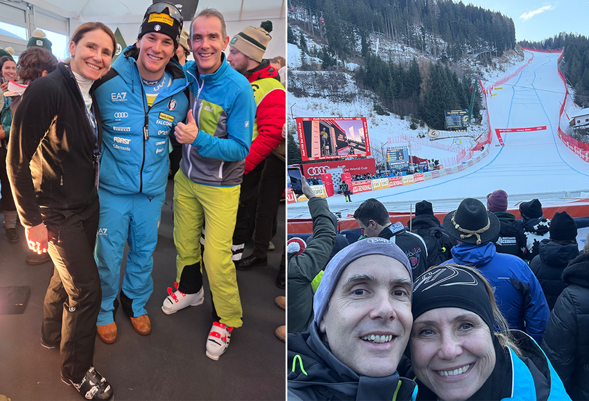 Als VIP beim Ski-Weltcup in Gröden!
