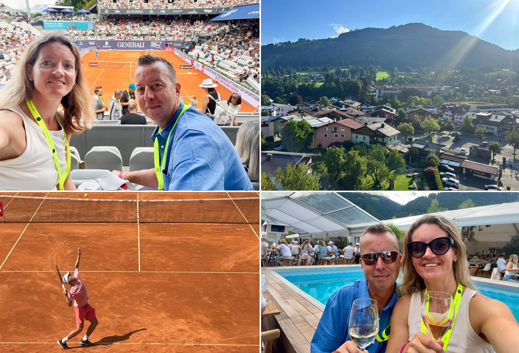 Als VIPs zu den Generali Open in Kitzbühel! Als VIPs zu den Generali Open in Kitzbühel!