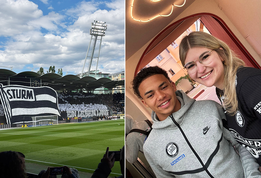 Annamaria blickte hinter die Kulissen von SK Sturm Graz