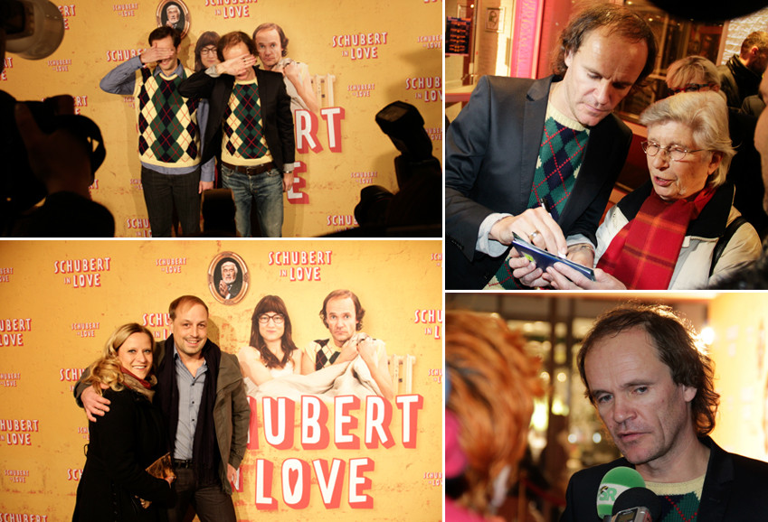 Auf der Premiere von „Schubert in Love“ Auf der Premiere von „Schubert in Love“