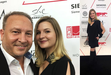 Caner und Selen beim new faces award Style Caner und Selen beim new faces award Style