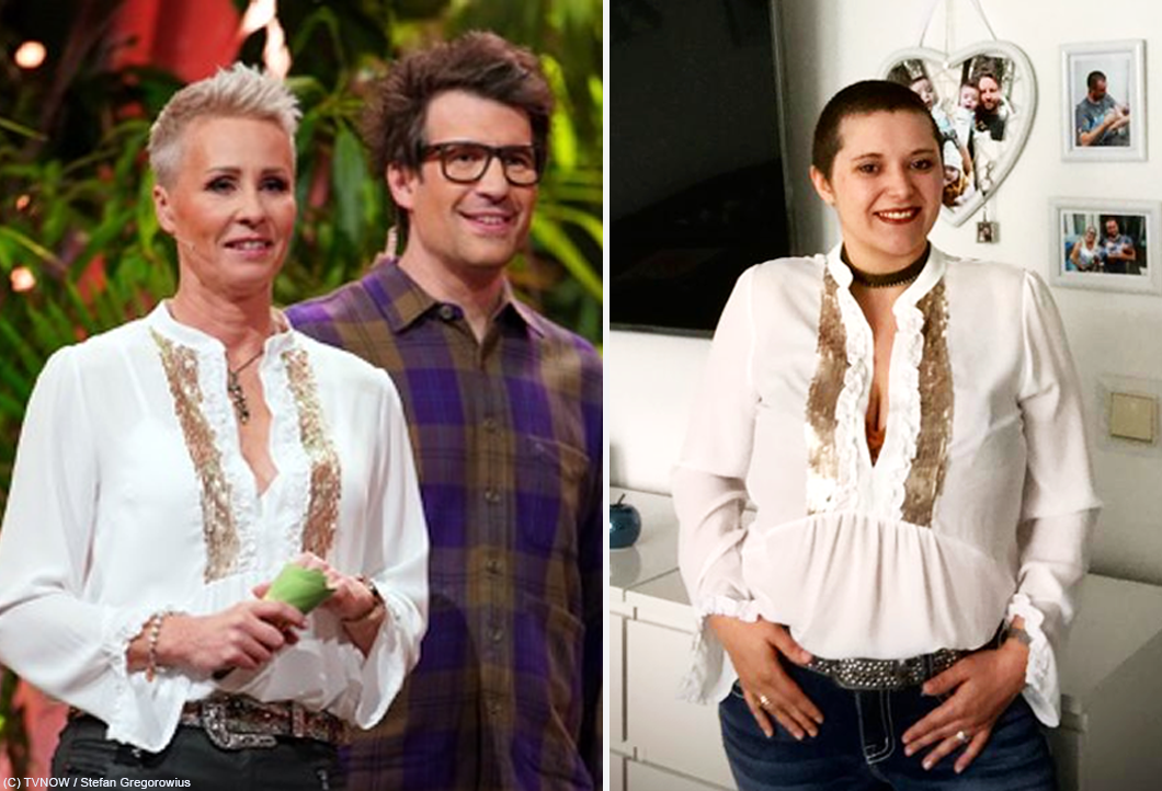 Bieterin freut sich über Sonja Zietlows Dschungel-Outfits Bieterin freut sich über Sonja Zietlows Dschungel-Outfits