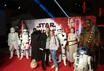 Bei der Star Wars Preview in Köln Bei der Star Wars Preview in Köln