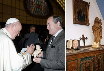 Der perfekte Platz für die Jesusfigur Der perfekte Platz für die Jesusfigur