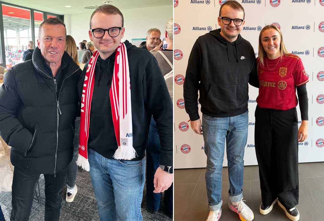 Die Fußballstars beim Spiel der FC Bayern Frauen getroffen! Die Fußballstars beim Spiel der FC Bayern Frauen getroffen!