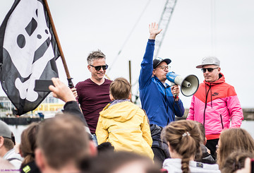 Live at the "Fettes Brot" concert in Helgoland