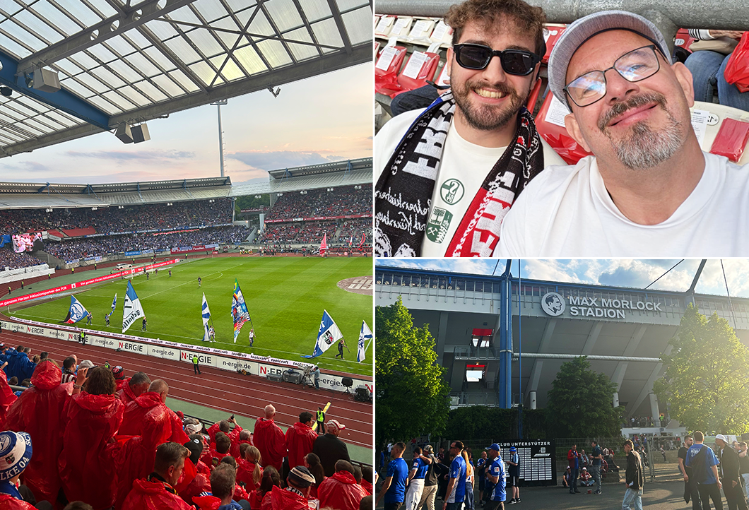 Ein traumhafter Stadionmoment beim Spiel Nürnberg gegen Schalke!