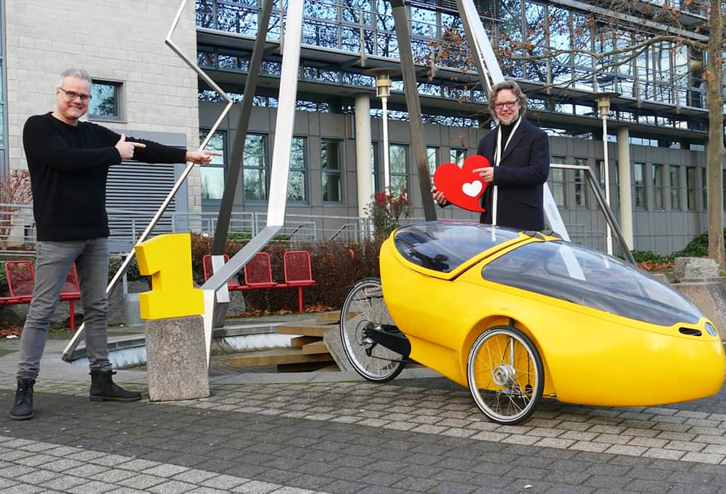 Einmaliges Liegebike macht unseren Bieter glücklich Einmaliges Liegebike macht unseren Bieter glücklich