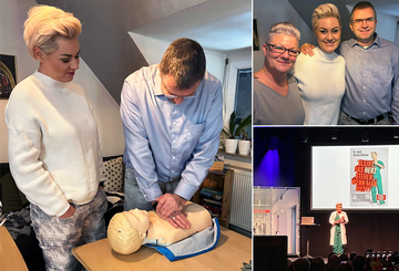 Erste-Hilfe-Kurs mit Star-Ärztin Doc Caro! Erste-Hilfe-Kurs mit Star-Ärztin Doc Caro!