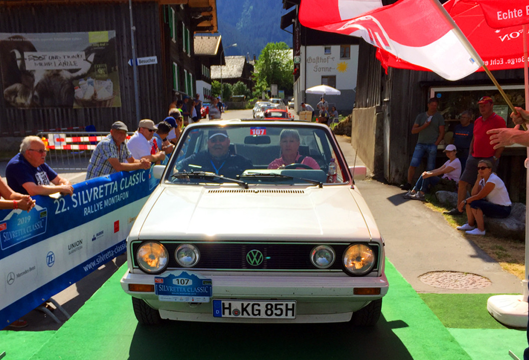 Participant of the Silvretta Classic Rallye for the first time